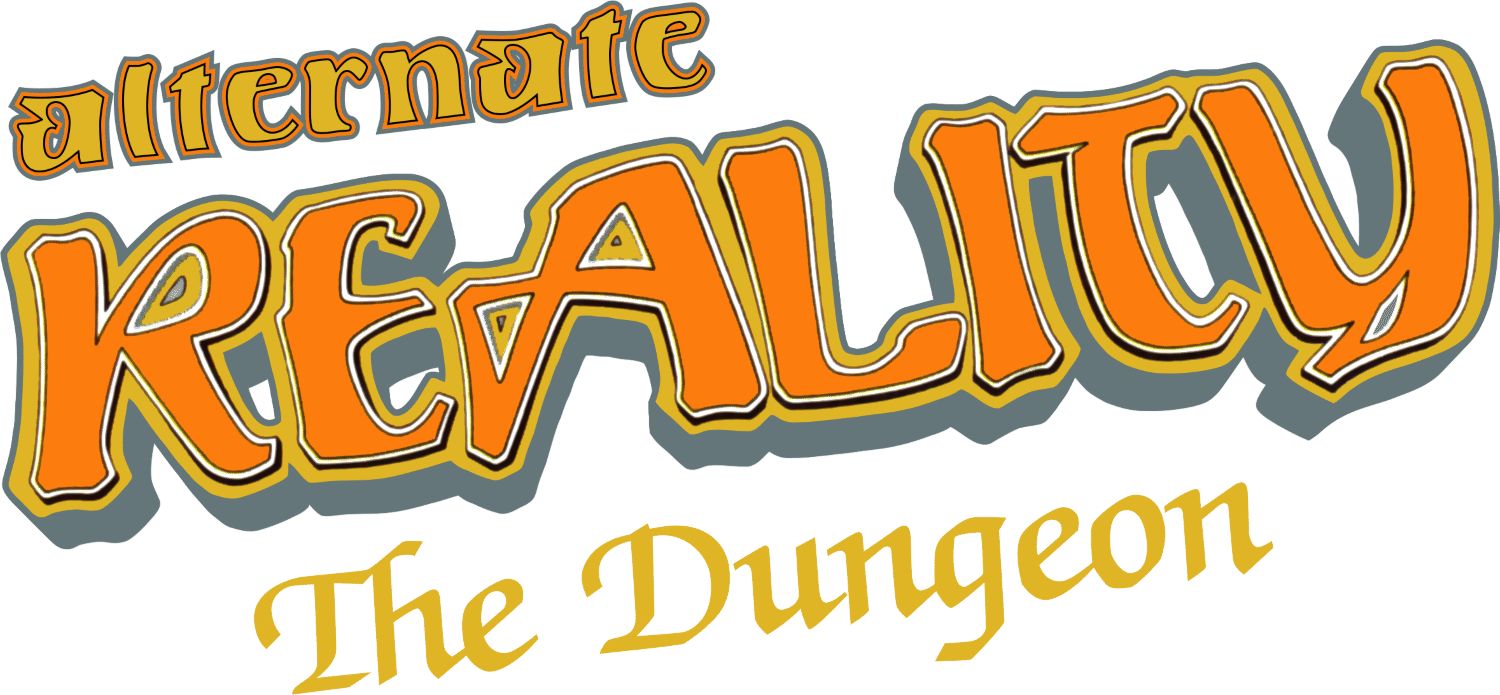 Alternate Reality the Dungeon logo for Commodore 64